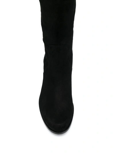 Shop Stuart Weitzman Over The Knee Boots In Black