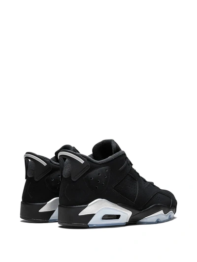 Jordan Air  6 Retro Low Metallic Silver In Black