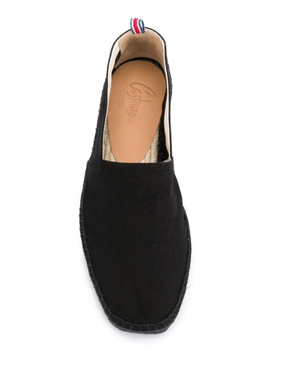 Shop Castaã±er Suede Espadrilles In Black