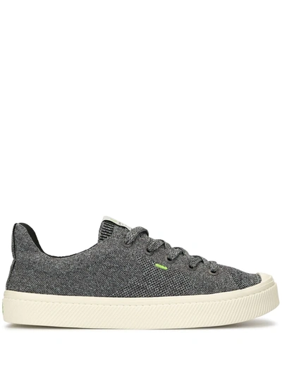 Shop Cariuma Ibi Low-top Knit Sneakers In Grey