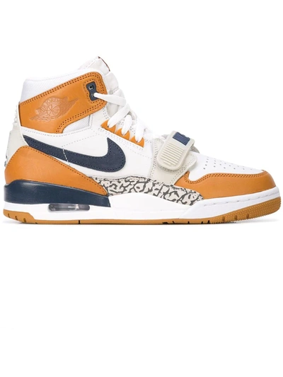 Nike X Just Don Air Jordan Legacy 312 Nrg Sneakers In White