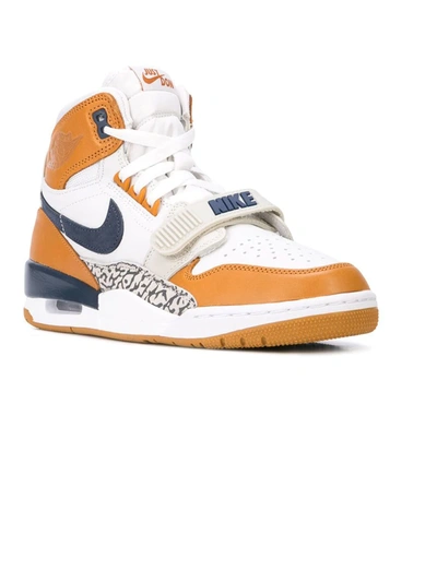 Nike X Just Don Air Jordan Legacy 312 Nrg Sneakers In White