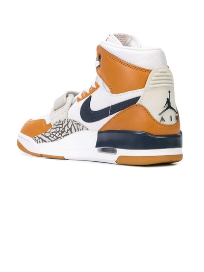 Nike X Just Don Air Jordan Legacy 312 Nrg Sneakers In White
