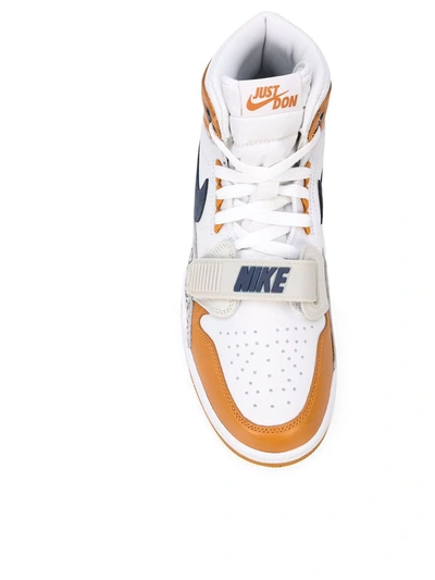 Nike X Just Don Air Jordan Legacy 312 Nrg Sneakers In White