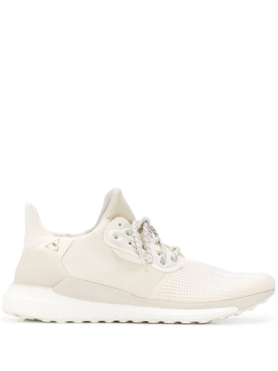 Shop Adidas Originals By Pharrell Williams X Pharrell Williams Solar Hu Glide "cream" Sneakers In Neutrals