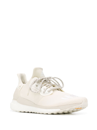 Adidas Originals By Pharrell Williams Adidas By Pharrell Williams Adidas X Pharrell Williams Hu Prd Sneakers - White In Neutrals
