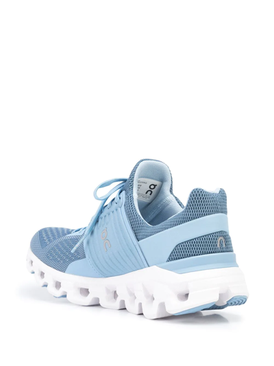 Shop On Running Cloudswift Ridged-sole Sneakers In Blau
