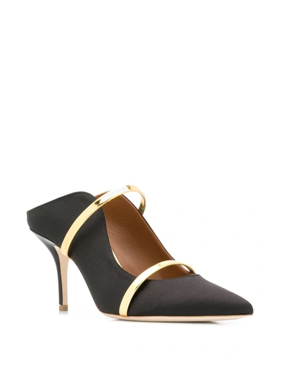 Malone Souliers Maureen 70 Leather Mules In Black