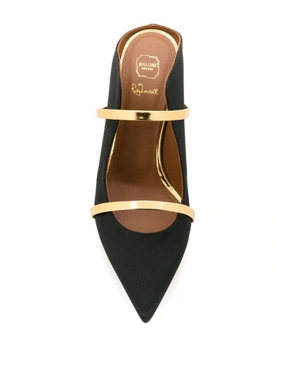 Malone Souliers Maureen 70 Leather Mules In Black