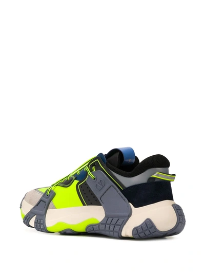 Shop Valentino Vltn Wof Sneakers In Blue