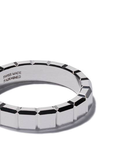 18k白金Ice Cube Pure戒指