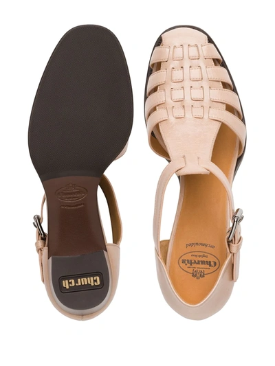 Shop Church's Kelsey 50mm Leather Sandals In Pink