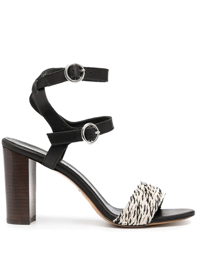 Shop Tila March Flamenco Sandals In Black