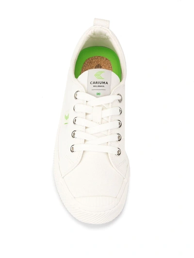 Shop Cariuma Oca Low-top Canvas Sneakers In White