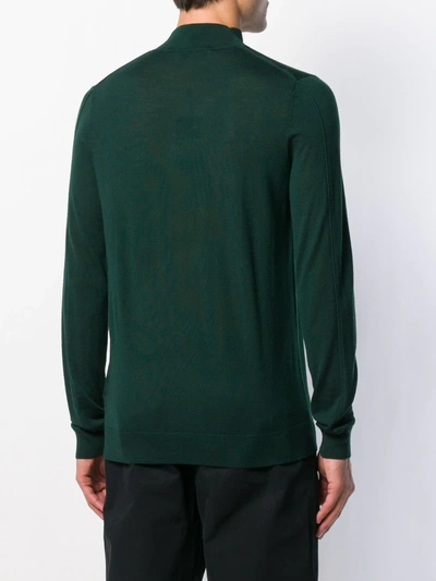 Shop Pringle Of Scotland Relaxed-fit Knit Jumper In Green