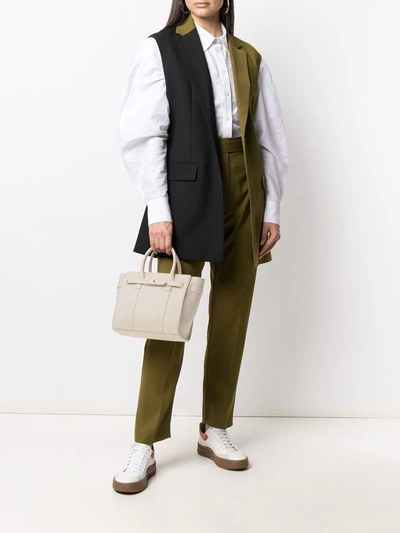 Mulberry Mini Bayswater Tote Bag In Neutrals