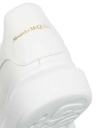 ALEXANDER MCQUEEN 超大款厚底板鞋 - 白色
