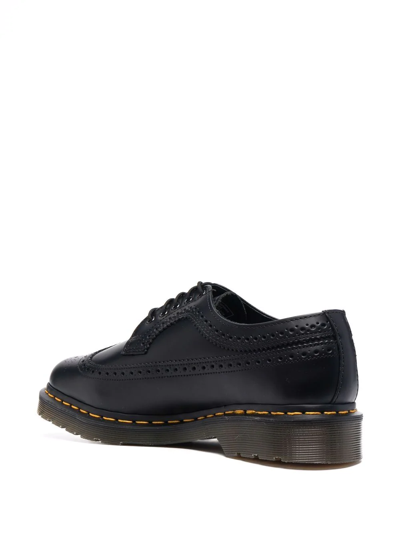 Dr. Martens' Dr. Martens Man Lace-up Shoes Black Size 11 Leather In Schwarz