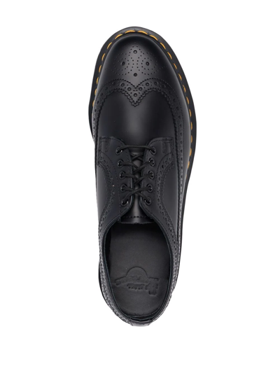 Dr. Martens' Dr. Martens Man Lace-up Shoes Black Size 11 Leather In Schwarz
