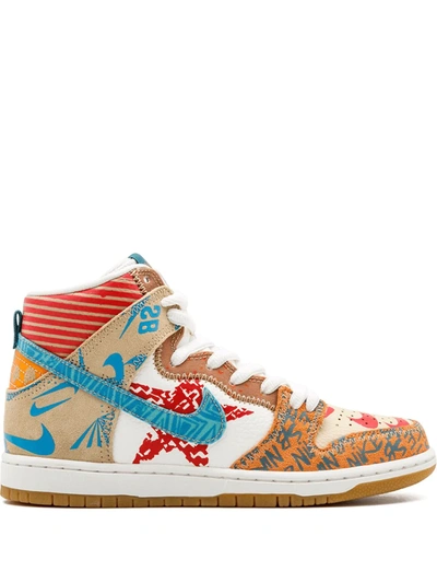 Nike Sb Zoom Dunk High Prem Sneakers In Multicolour