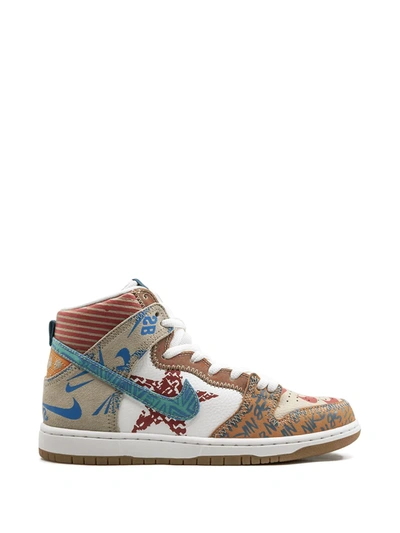 Nike Sb Zoom Dunk High Prem Sneakers In Multicolour