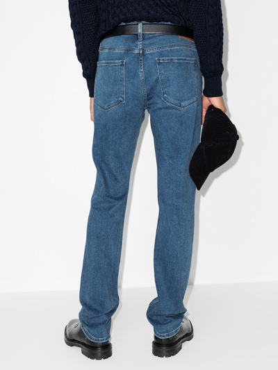Shop Paige Lennox Slim-cut Jeans In Blau