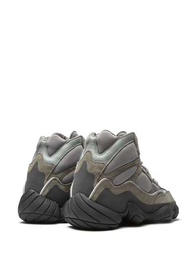 Adidas Originals Yeezy 500 High "mist Slate" Sneakers In Grey