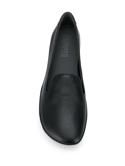 Shop Camper Nina Slip-on Loafers In Black