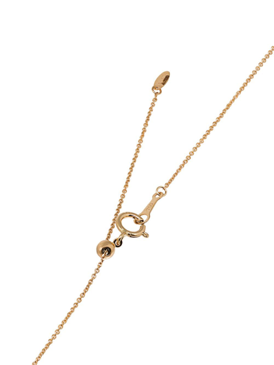 Shop Persée 18kt Yellow Gold Diamond Charm Necklace