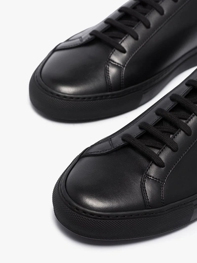 Common Projects 1528 Original Achilles Low Sneakers Shoes In Black