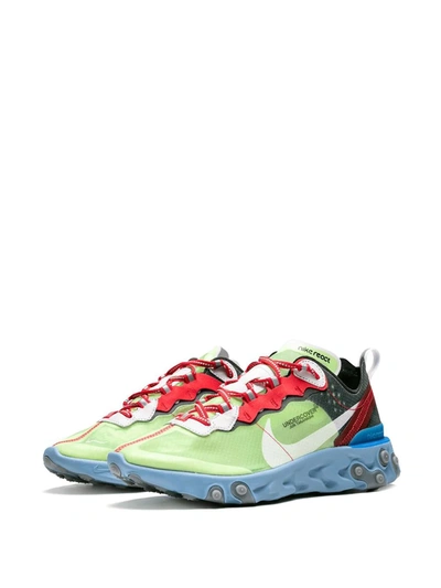 Shop Nike X Undercover React Element 87 "volt" Sneakers In Yellow