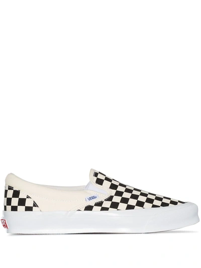 Shop Vans Og Classic Slip-on Sneakers In White