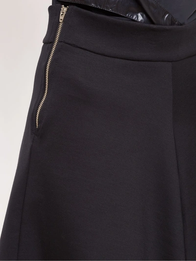 Shop Amir Slama Flared Skirt In Black