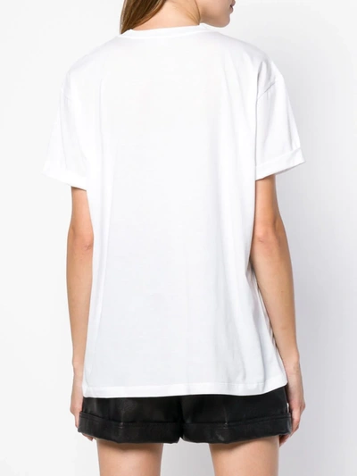 Shop Stella Mccartney Embellished Star T-shirt In White