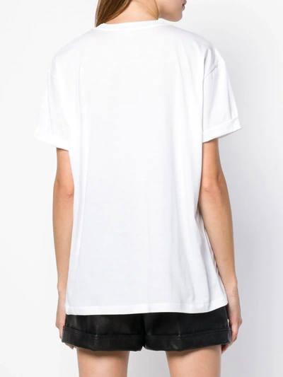 Stella Mccartney Iridescent-star Cotton T-shirt In White