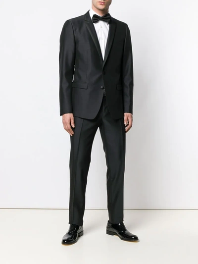 Dolce & Gabbana Dolce E Gabbana Men Martini Wool And Silk Suit In Black