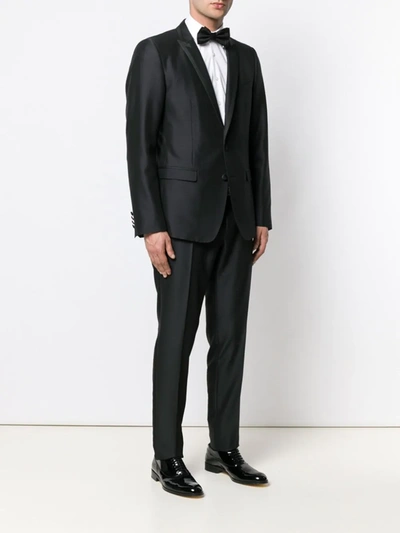Dolce & Gabbana Dolce E Gabbana Men Martini Wool And Silk Suit In Black