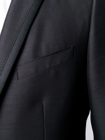 Dolce & Gabbana Dolce E Gabbana Men Martini Wool And Silk Suit In Black