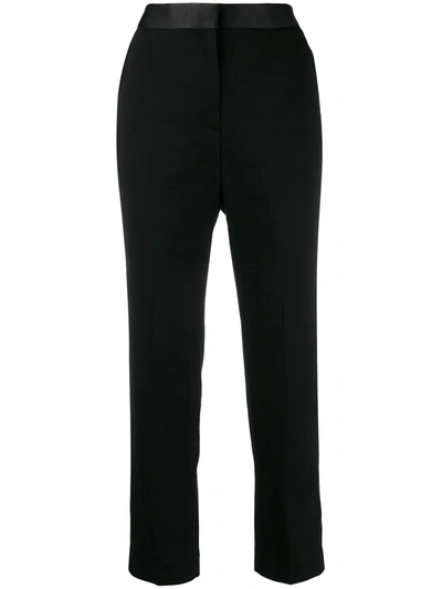 Shop Sandro Quang Trousers In Black