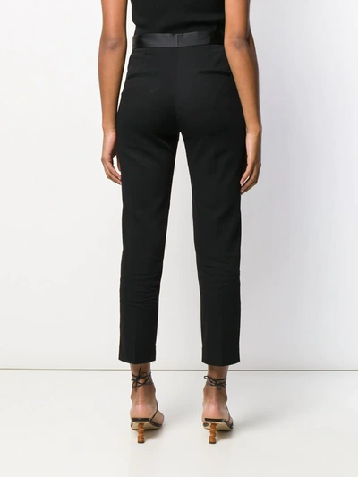 Shop Sandro Quang Trousers In Black