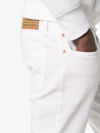 Shop Polo Ralph Lauren Pearl Regular Fit Jeans In White