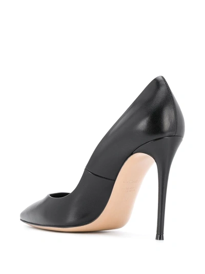 Shop Casadei Pointed Toe Pumps In Black