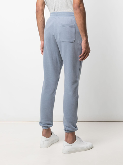 Shop John Elliott La Cotton Track Trousers In Blue