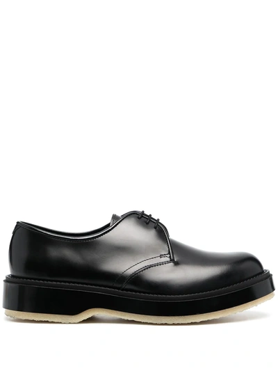 Shop Adieu Type 54 Derby Shoes In Black