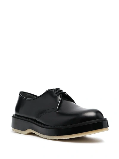 Shop Adieu Type 54 Derby Shoes In Black