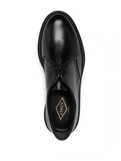 Shop Adieu Type 54 Derby Shoes In Black