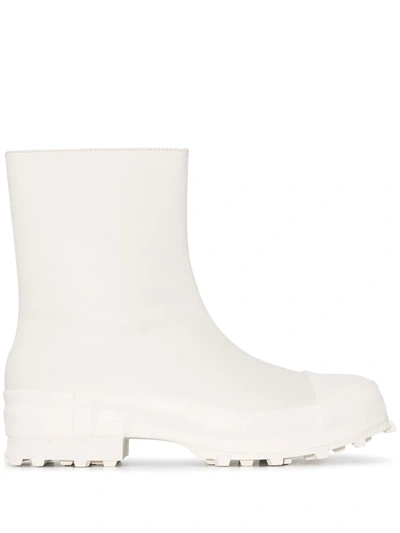Shop Camperlab Traktori Ankle Boots In White