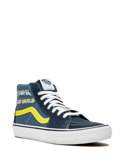 Vans Sk8-hi Pro High-top Sneakers In Blue
