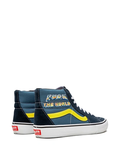 Vans Sk8-hi Pro High-top Sneakers In Blue