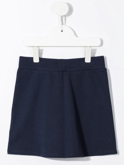 Shop Tommy Hilfiger Junior Essential Skater Skirt In Blue